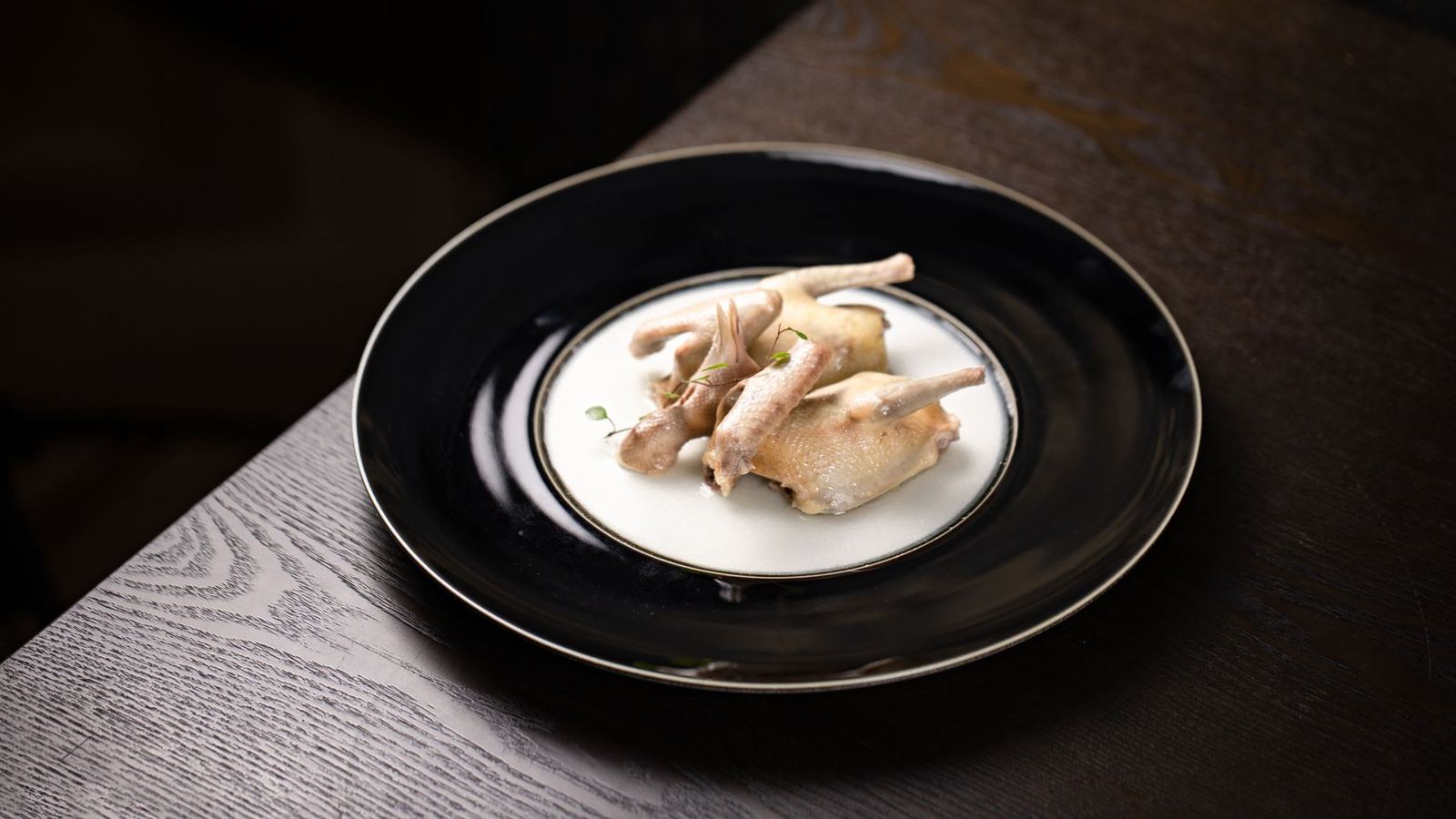 Quail, Chestnut and Blackberry